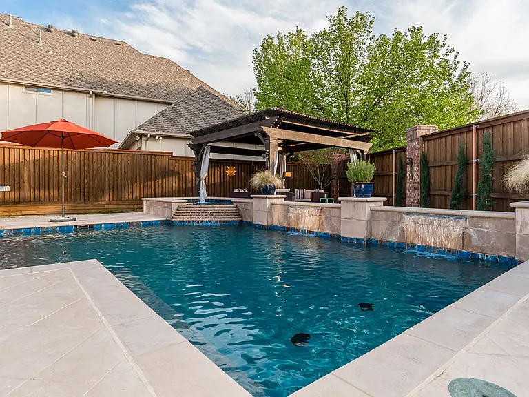 Edith outdoor living and pool